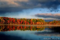 Moccasin Lake in Peak Autumn Color ©markscarlson.com | Great Lakes Photo Tours