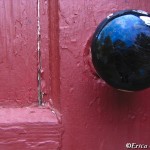 Old door section with knob, ©Erica Criswell, 10-14-2012