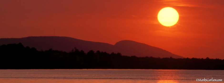 Sunset over Porcupine Mountains; ©markscarlson.com_resize