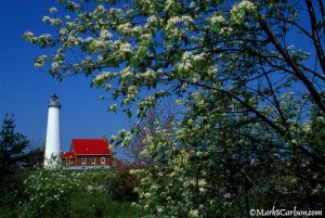 Tawas Lighthouse, spring ©markscarlson.com