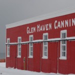 Glen Haven Canning Co. bldg, winter; ©Susan Moore | Great Lakes Photo Tours