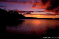 Lake Stella sunset, ©Mark S. Carlson | Great Lakes Photo Tours
